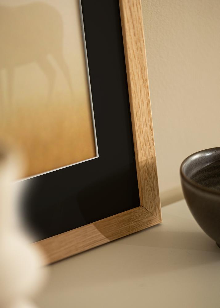 Raam Trendline tamm 30x40 cm - paspartuu muster 20x28 cm