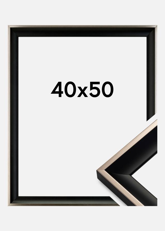 Raam Öjaren mustjas hobedane 40x50 cm