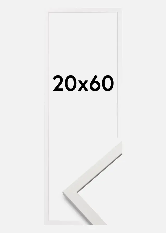 Raam Edsbyn valge 20x60 cm