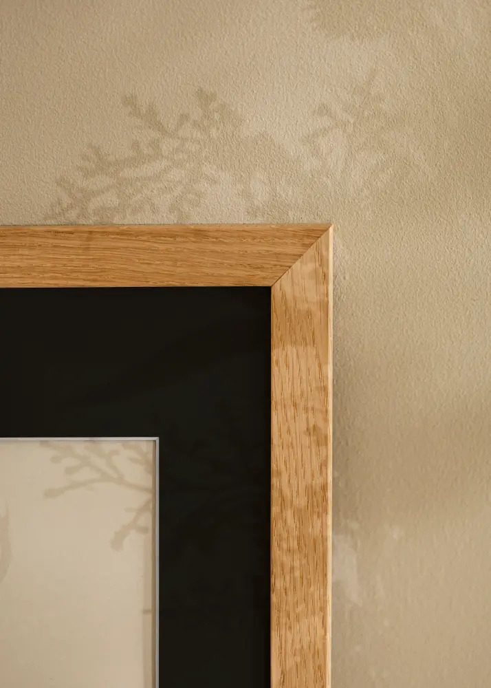 Raam Trendline tamm 40x40 cm - paspartuu muster 25x25 cm