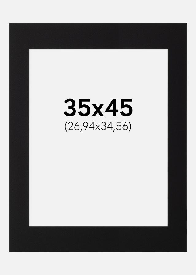 Paspartuu Canson muster Valge äär 35x45 cm (26,94x34,56)