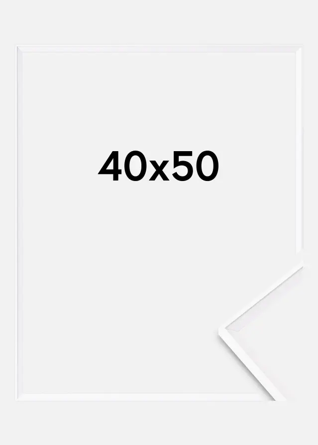 Raam Desire Akruulklaas valge 40x50 cm