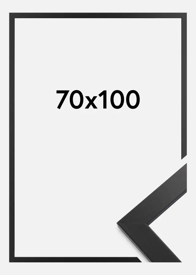 Raam Black Wood preemium matt  70x100 cm