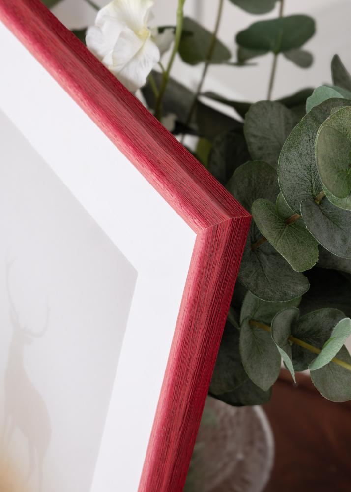 Raam Cornwall Akrüülklaas Tumepunane 30x30 cm