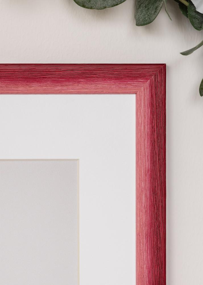 Raam Cornwall Akrüülklaas Tumepunane 30x30 cm