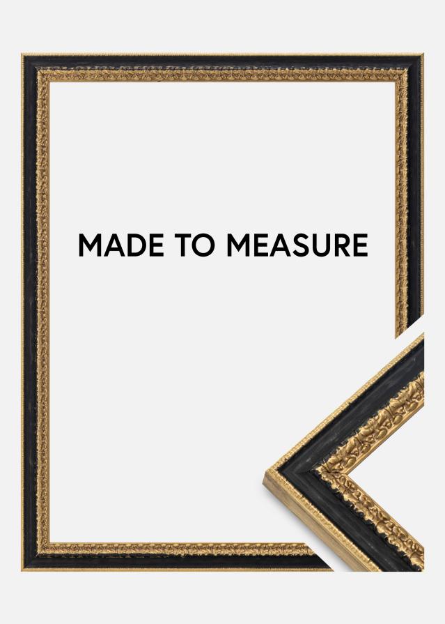 Raam Drottningholm kuldne II - Vabalt valitav suurus