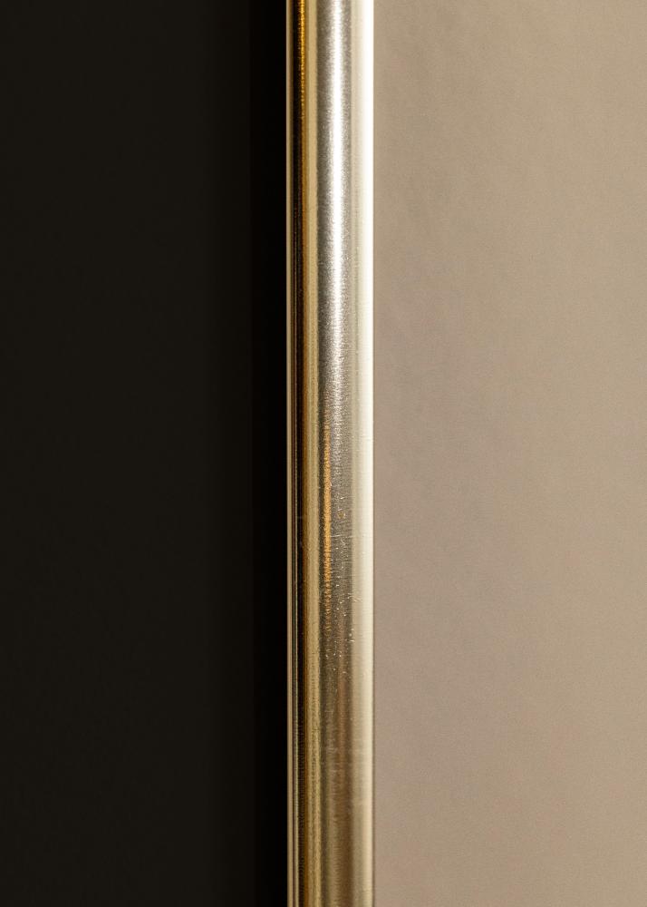 Raam alumiinium tuhm kuldne 70x100 cm - paspartuu muster 62x85 cm