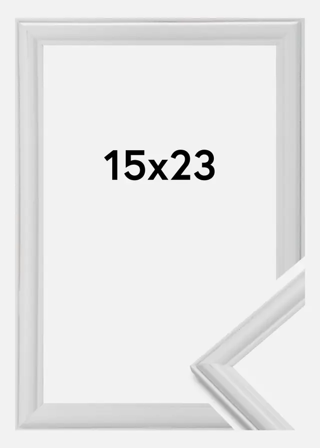 Raam Line valge 15x23 cm
