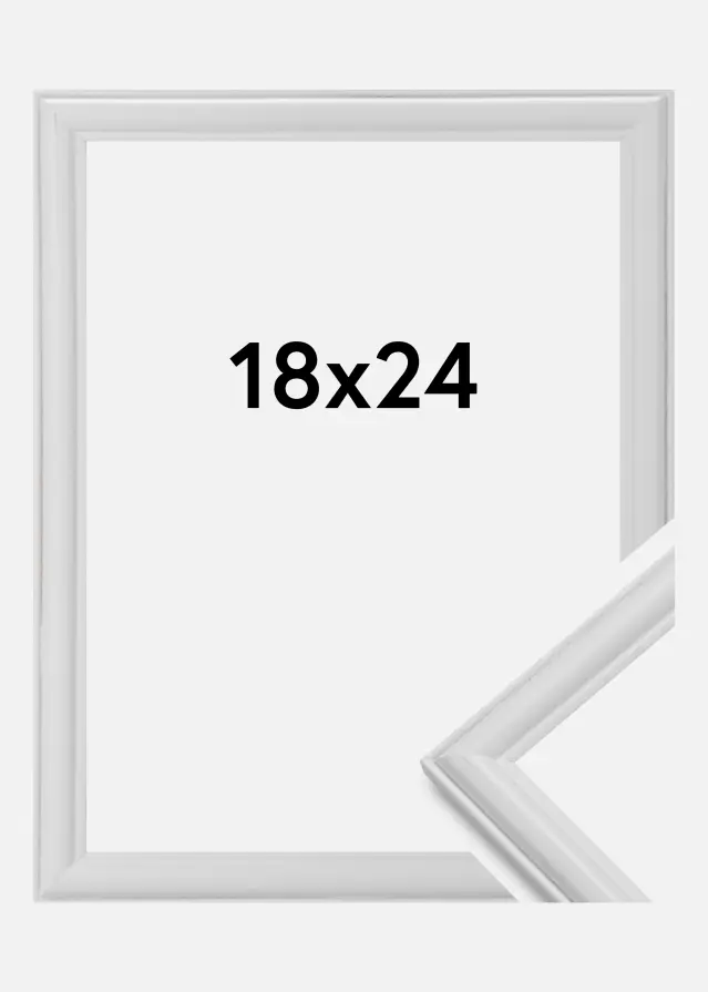 Raam Line valge 18x24 cm