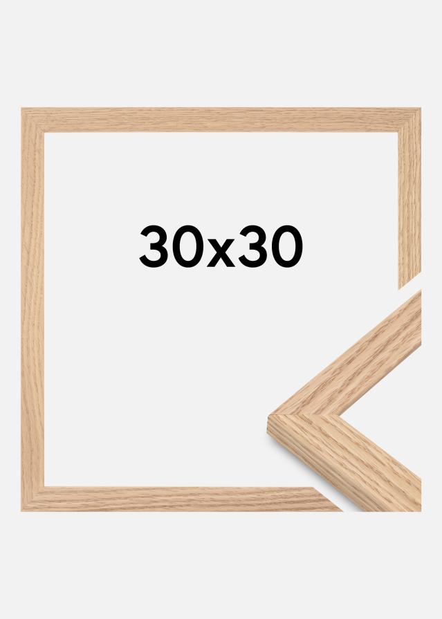 Raam Tidlös Akrüülklaas Massiivne Tamm 30x30 cm