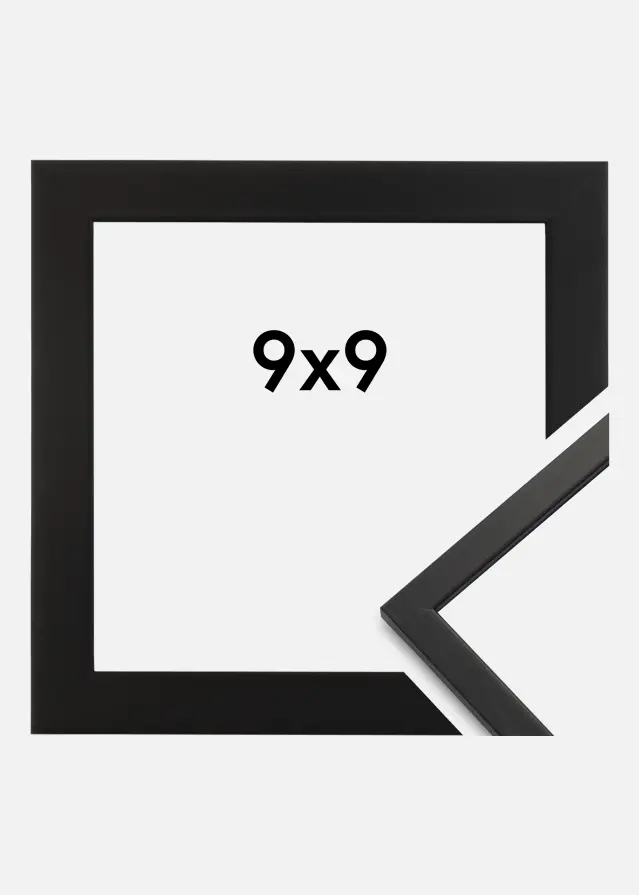 Raam Edsbyn Akruulklaas muster 9x9 cm