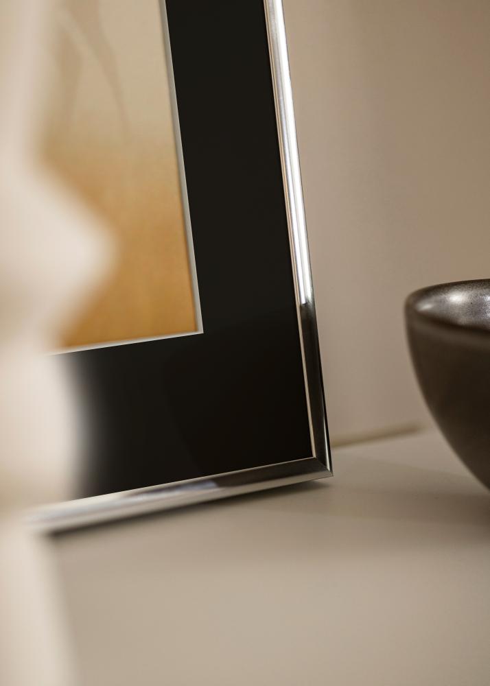 Raam alumiinium tuhm hobedane 70x100 cm - paspartuu muster 59,4x84 cm (A1)