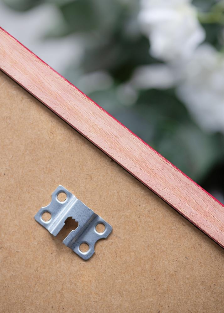 Raam Cornwall Akrüülklaas Tumepunane 30x30 cm