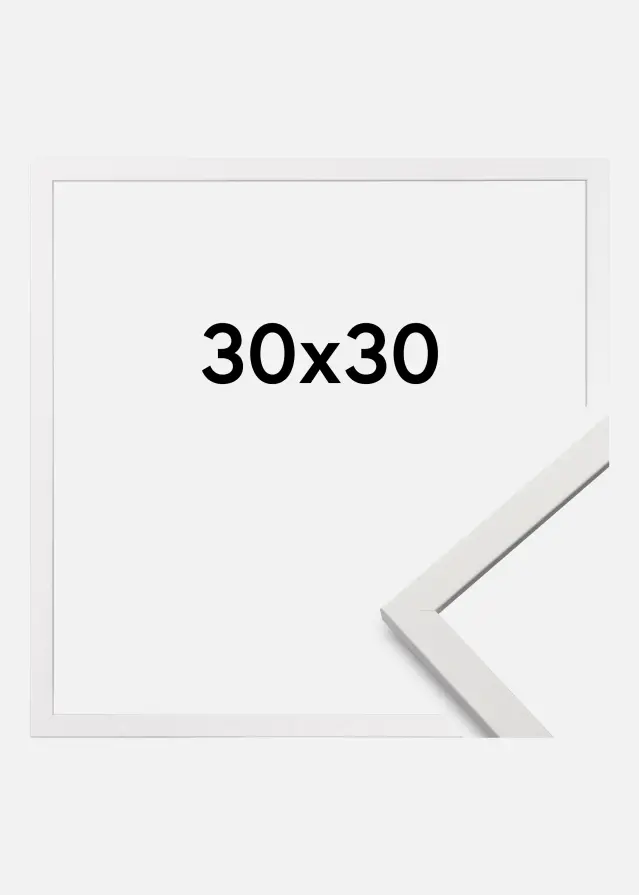 Raam Edsbyn valge 30x30 cm
