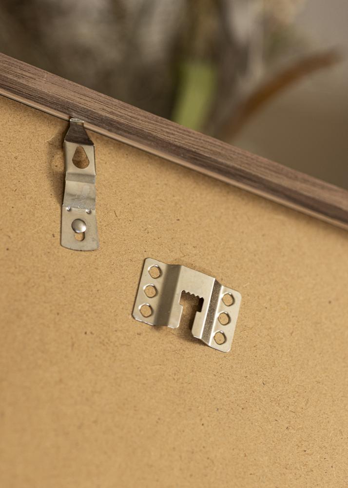 Raam Soul Walnut Veneer 70x70 cm - paspartuu valge 60x60 cm