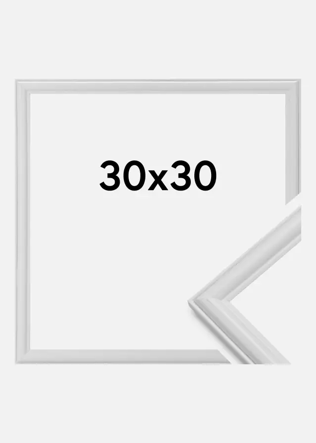 Raam Line valge 30x30 cm