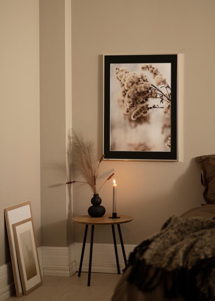 Raam alumiinium tuhm hobedane 70x100 cm - paspartuu muster 59,4x84 cm (A1)