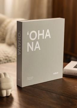 KAILA 'OHANA - Coffee Table Photo Album (60 musta lehekülge / 30 lehte)