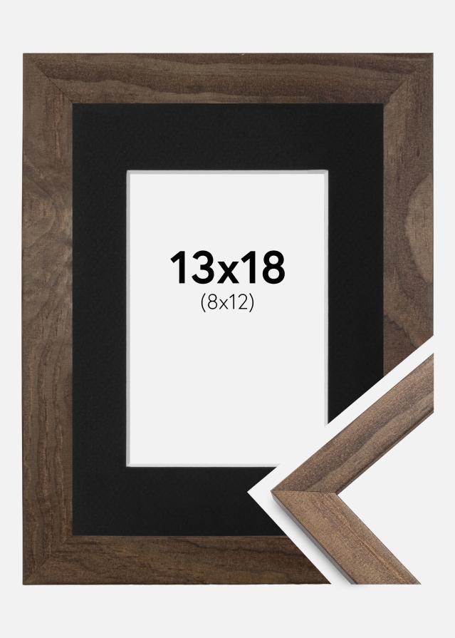 Raam stiilne pahkel 13x18 cm - paspartuu muster 9x13 cm