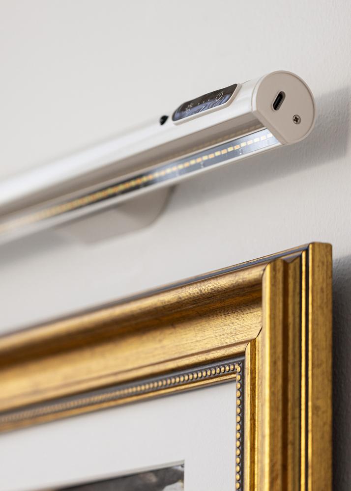 KAILA Vala Raamiga Pildivalgusti 35 cm - Valge