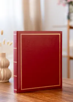 Classico Album punane - 30x33 cm (100 valed lehekuljed / 50 lehte)