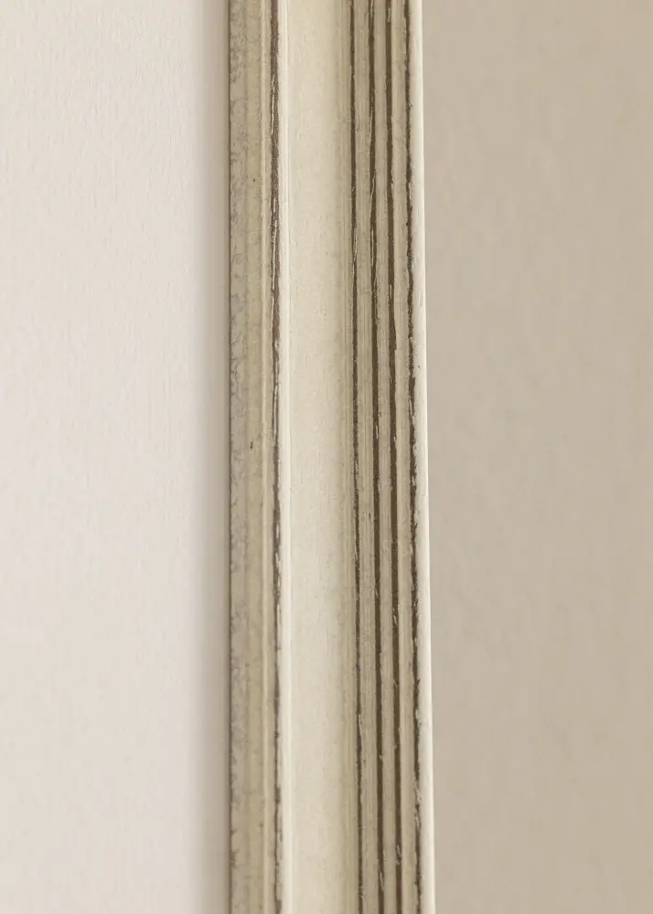 Raam Shabby Chic Akruulklaas valge 29,7x42 cm (A3)