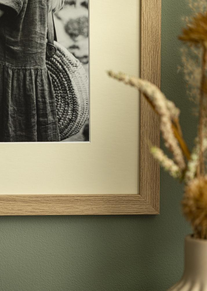 Paspartuu Antique White Valge äär 13x18 cm (8x11,5)