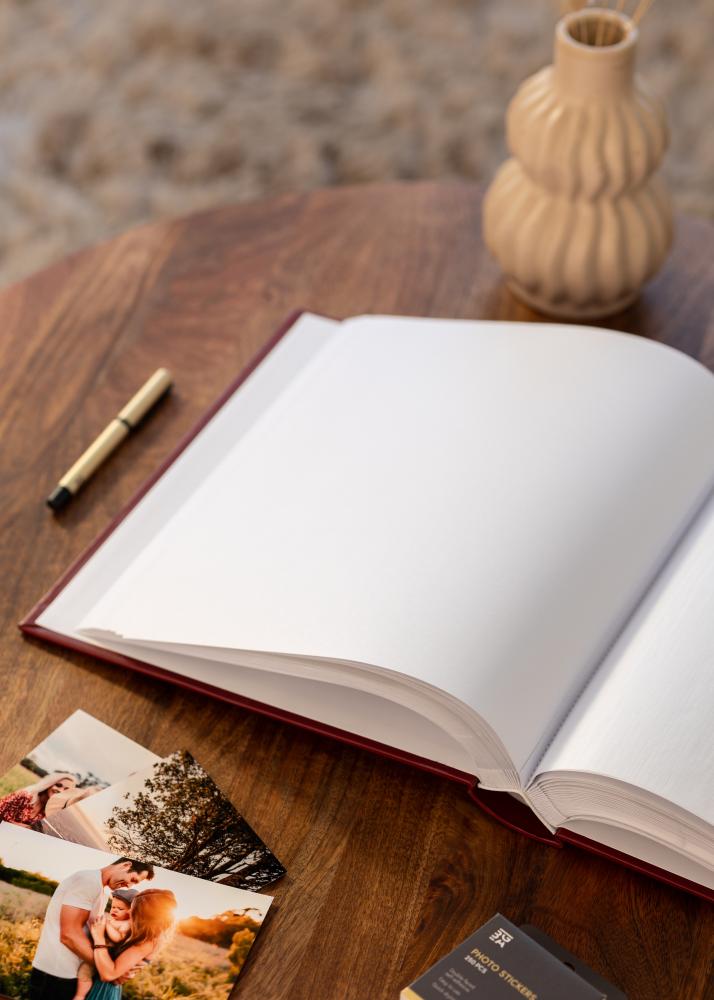 Classico Album punane - 30x33 cm (100 valed lehekuljed / 50 lehte)