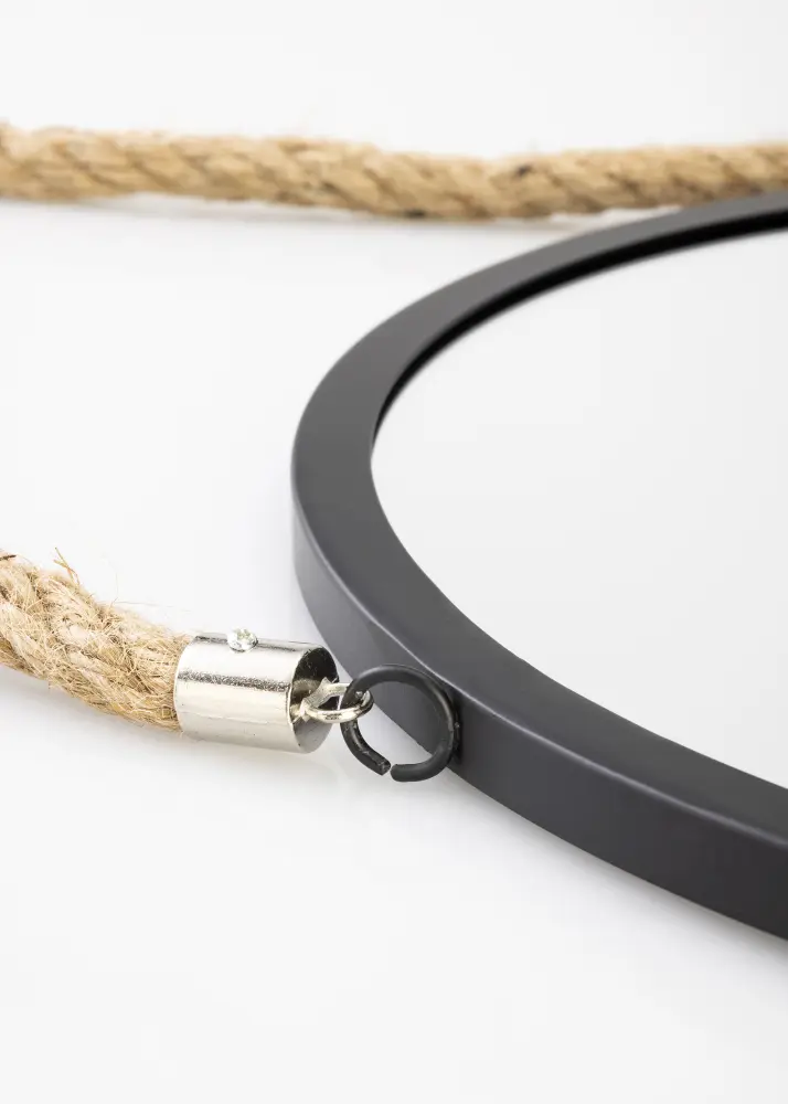 KAILA ummargune peegel Rope - muster 30 cm Ø