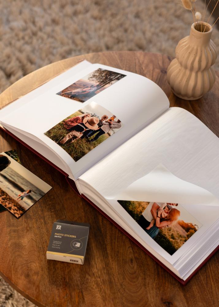 Classico Album punane - 30x33 cm (100 valed lehekuljed / 50 lehte)