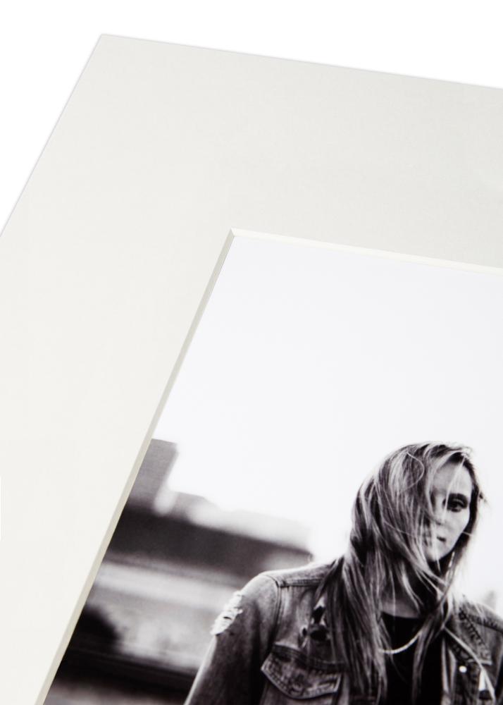 Paspartuu XL standard valge Valge äär 50x60 cm (28,7x41 - A3)