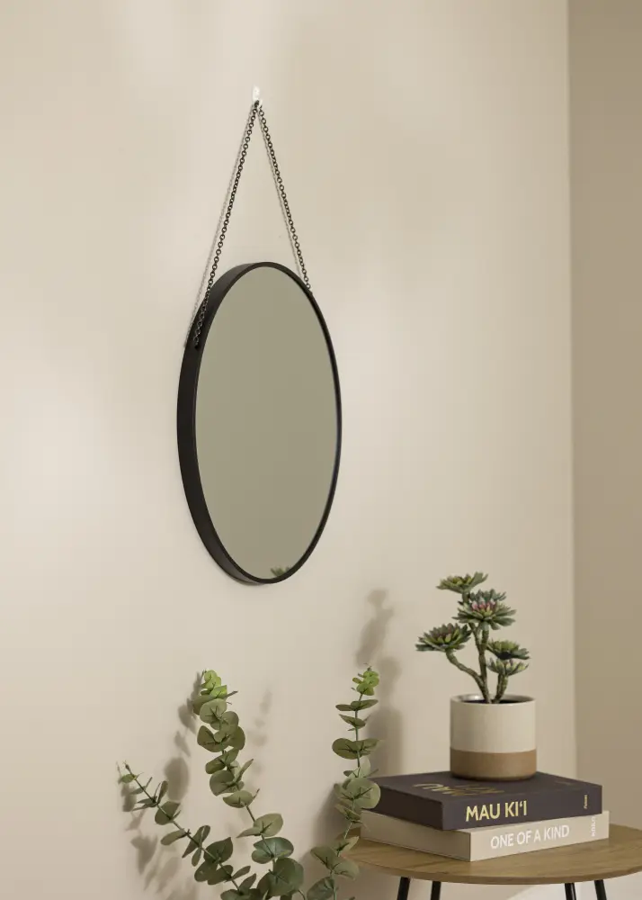 Ummargune peegel Modern Deep muster 50 cm Ø