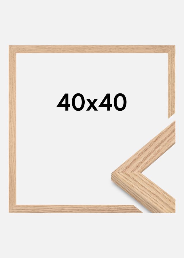 Raam Tidlös Akrüülklaas Massiivne Tamm 40x40 cm