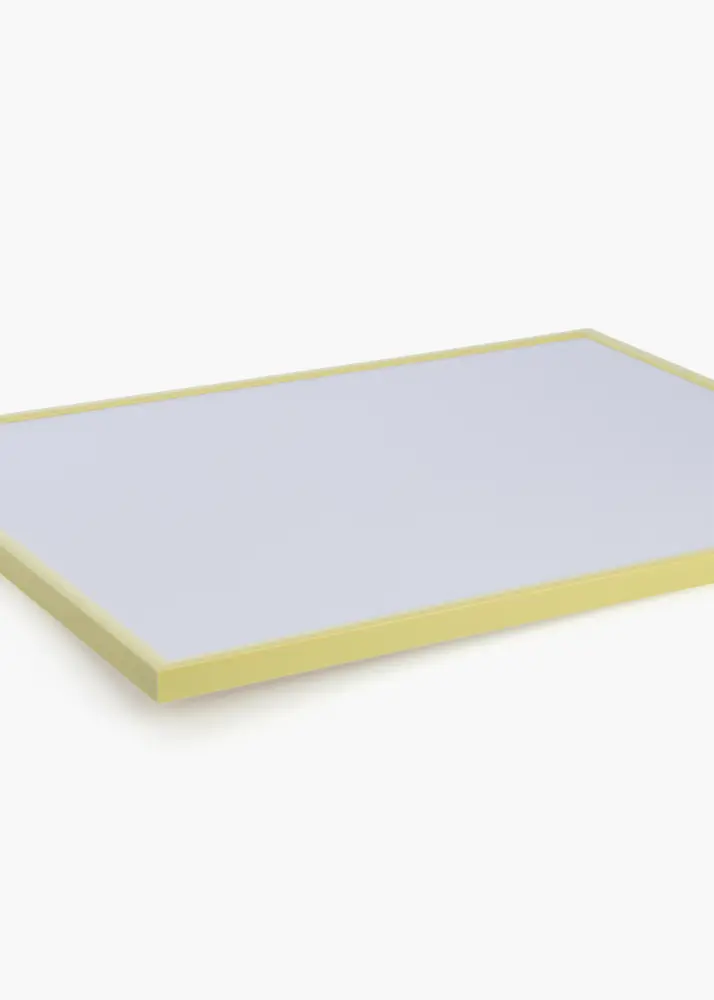Raam New Lifestyle helekollane 30x40 cm - paspartuu muster 21x30 cm