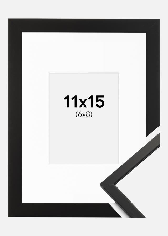 Raam Edsbyn muster 11x15 cm - paspartuu valge 7x9 cm