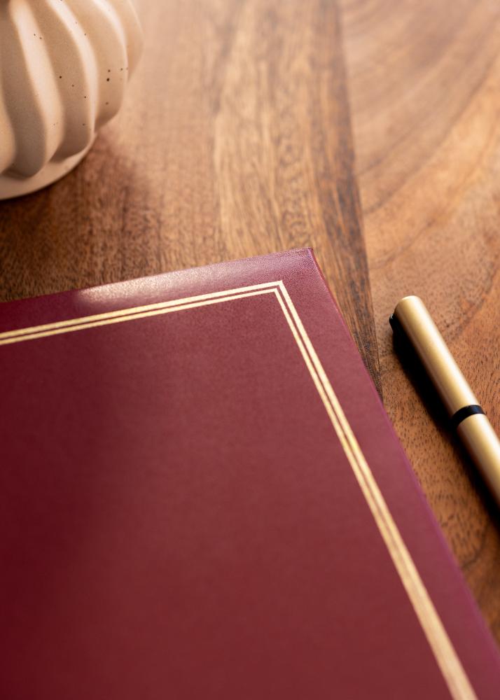 Classico Album punane - 30x33 cm (100 valed lehekuljed / 50 lehte)