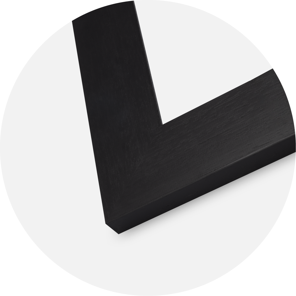 Raam Dover Akrüülklaas Must 40x40 cm