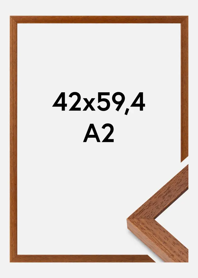 Raam Hermes Akruulklaas raamat 42x59,4 cm (A2)