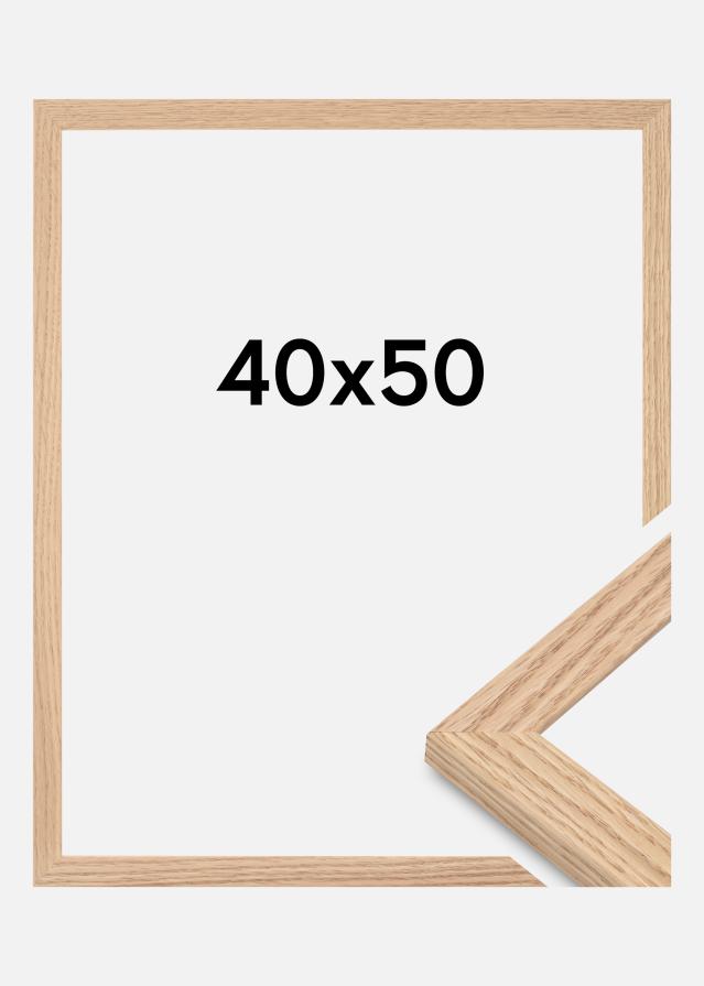 Raam Tidlös Akrüülklaas Massiivne Tamm 40x50 cm