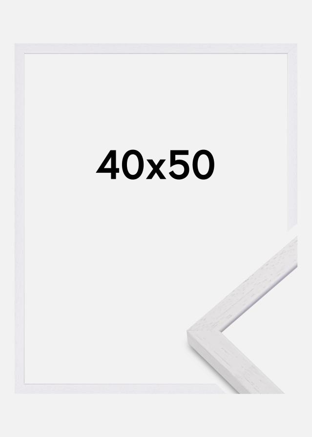 Raam Glendale matt matt klaas valge 40x50 cm