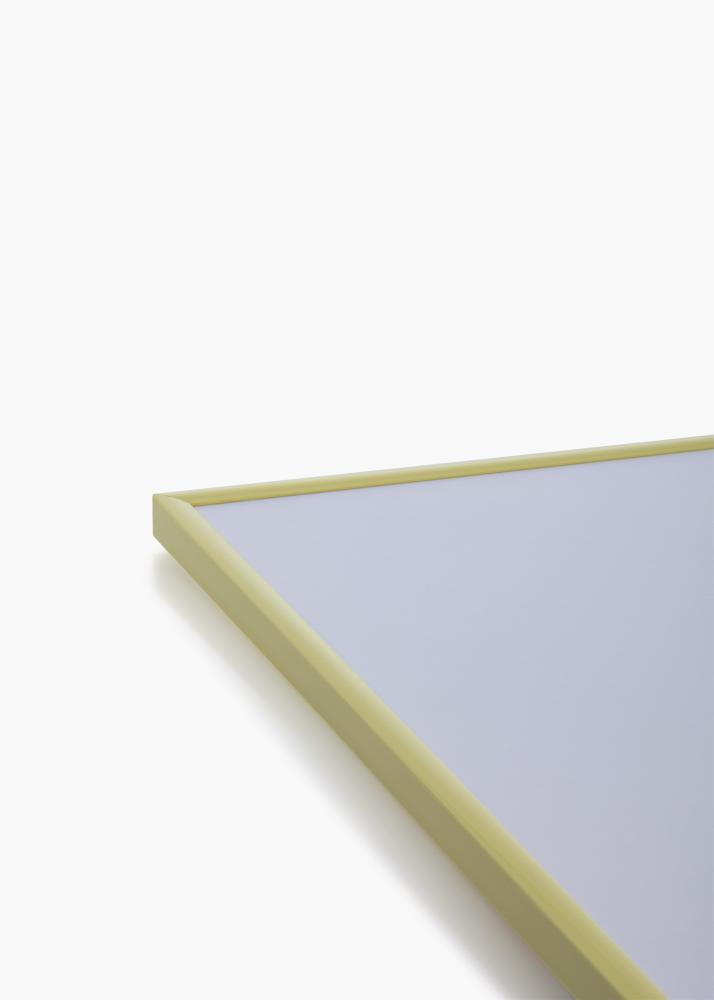 Raam New Lifestyle helekollane 70x100 cm - paspartuu muster 62x93 cm