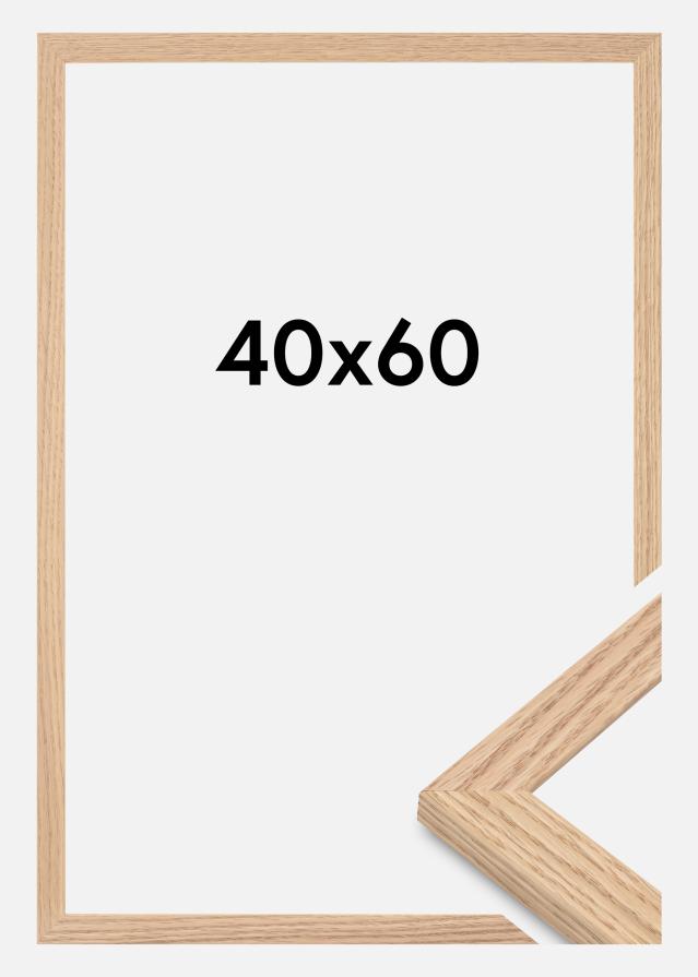 Raam Tidlös Akrüülklaas Massiivne Tamm 40x60 cm