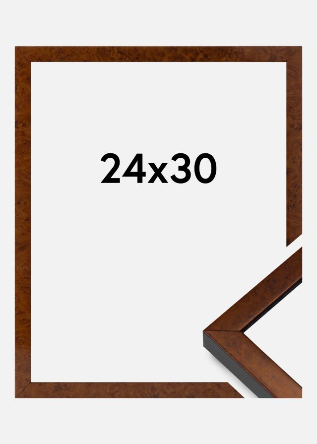 Raam Ares Akruulklaas Burr Walnut 24x30 cm