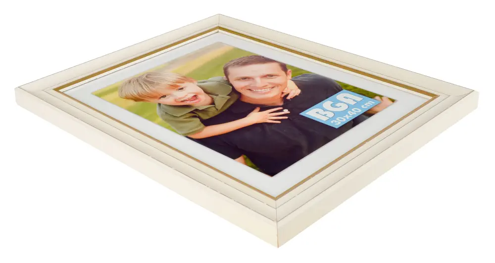Raam Sally valge 40x50 cm