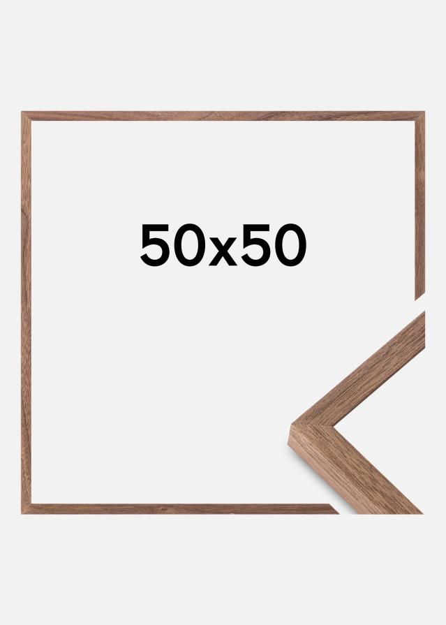 Raam Soul Walnut Veneer Akruulklaas 50x50 cm