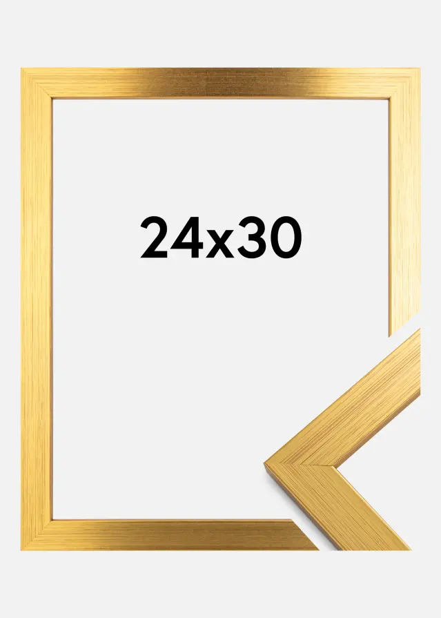 Raam Gold Wood 24x30 cm
