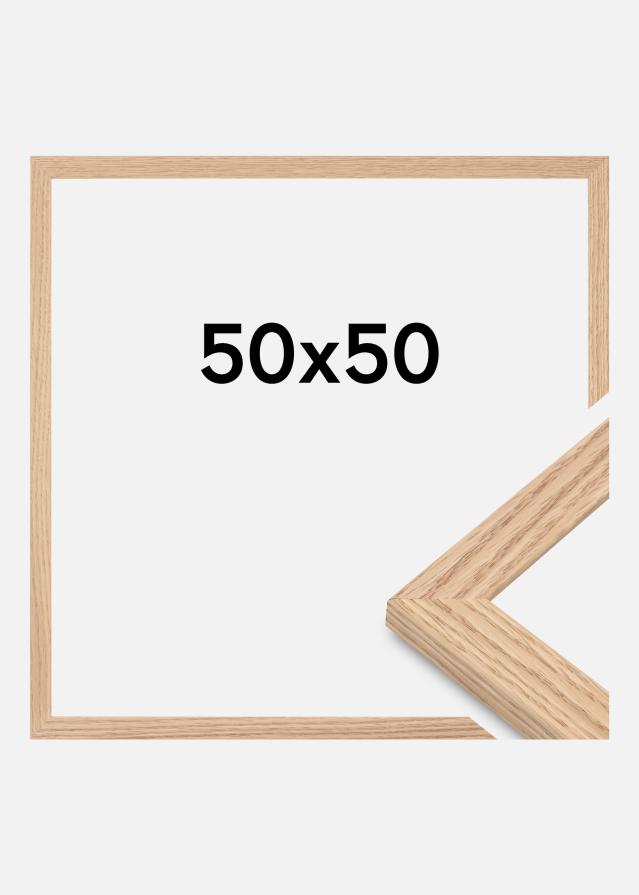 Raam Tidlös Akrüülklaas Massiivne Tamm 50x50 cm