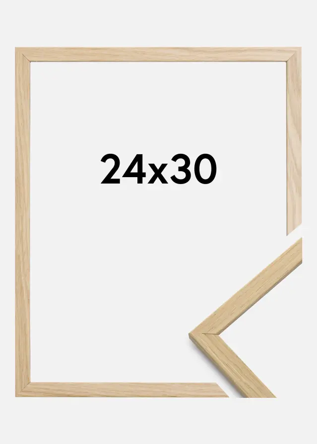Raam Edsbyn tamm 24x30 cm