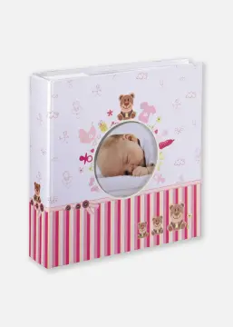 Play Album, roosa, 200 pilti mõõtudes 10x15 cm