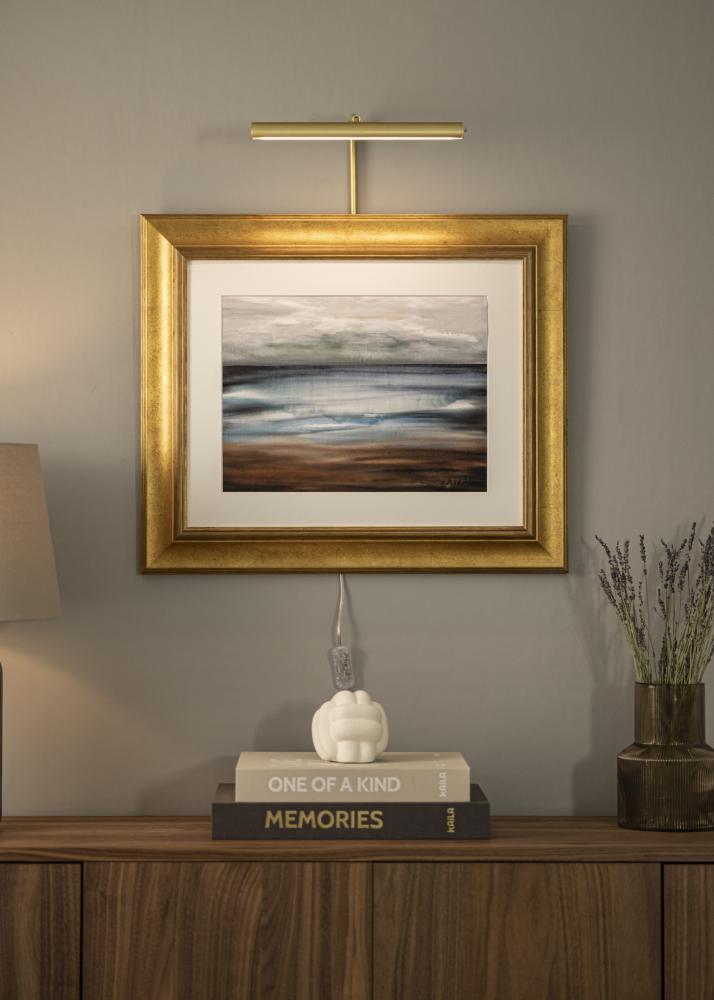 Gallery LED 30 cm pildi valgustus - messing